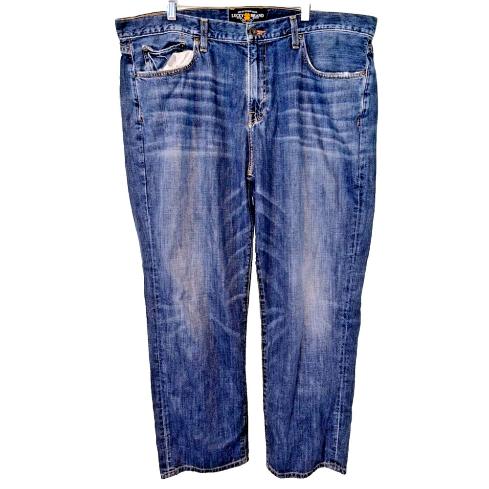 Lucky Brand Jeans Mens 40x30 Blue 221 Original Straight Denim Casual Medium Wash